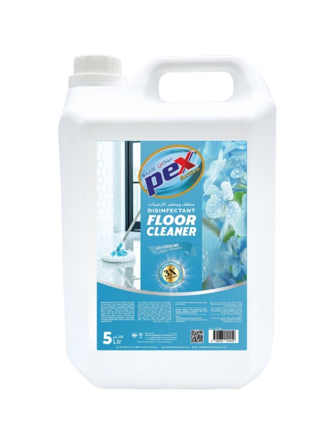 Pex Active Disinfectant Floor Cleaner – Cooling Mint 5 Litre